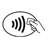 Contactless logo