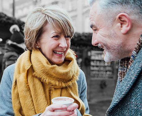 Couple in their 60s