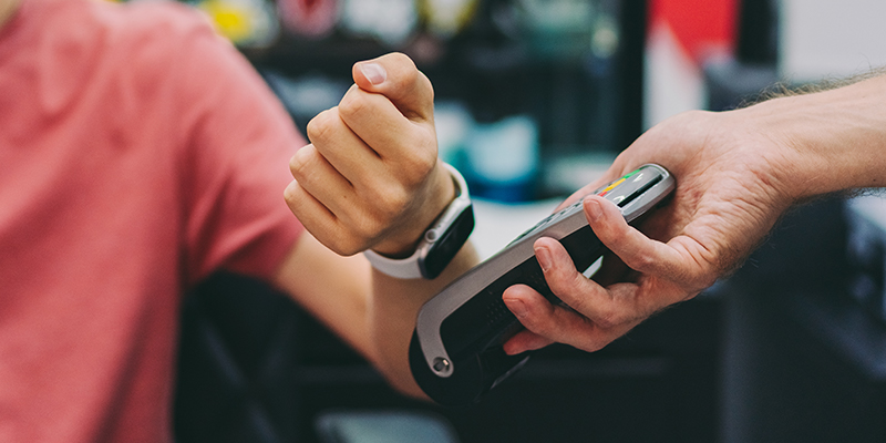 Paying with a watch
