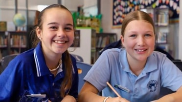 Newcastle Permanent Maths Comp 2024 students 