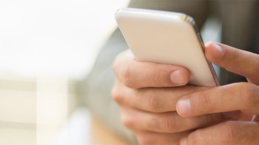 man on phone