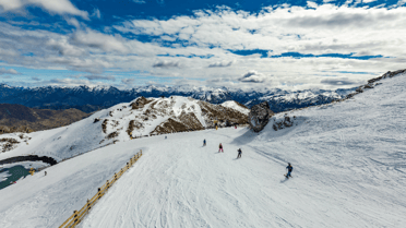 New Zealand in the winter view