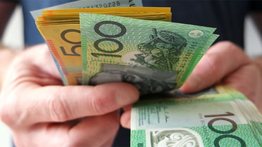holding cash