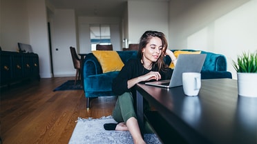 Woman on laptop