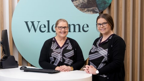  Newcastle Permanent Mount Hutton branch staff