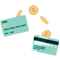 cards and coins animated logo