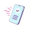 illustration of a phone